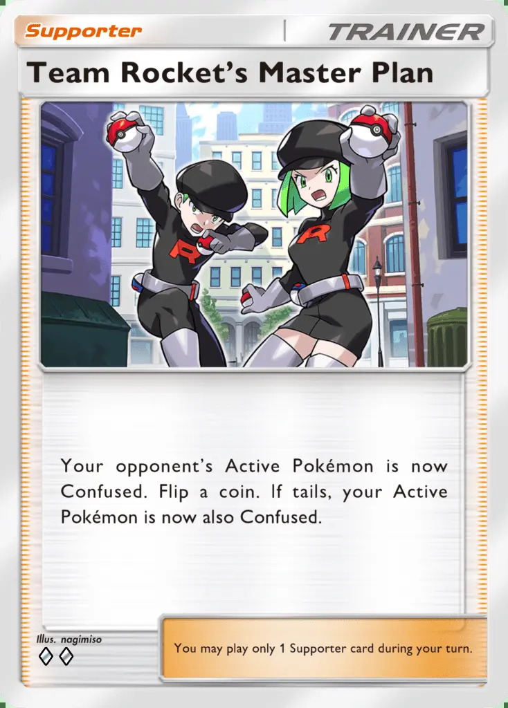 Carta del Plan Maestro del Team Rocket